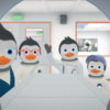 Pingunauten Trainer – MRT von innen mit Charakteren